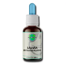 Sálvia Extrato Fluído 30ml Sabor Natural Foto  mini 1