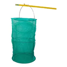 Samburá/covo/saco Para Peixe Tamanho-4 Tela Nylon C/arame Foto mini 3