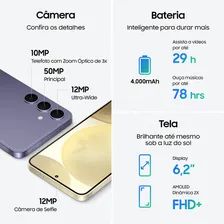 Samsung Galaxy S24 Galaxy AI 128 GB Creme 8 GB RAM Foto mini  3