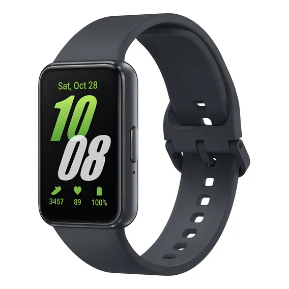 Samsung Smartwatch Galaxy Fit3 Grafite Foto 1