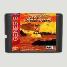 Samurai Shodown Samurai Spirits Mega Drive Genesis Luta Foto mini 1
