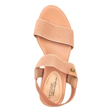 Sandália Casual Feminina 7187-100 Salto Bloco Baixo Modare Foto mini 4