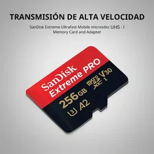Sandisk Cartão De Memória Micro Sd 256gb Extreme 170 Mbs Foto mini  2