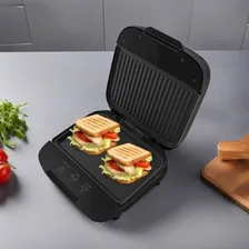 Sanduicheira Elétrica Grill Chapa Antiaderente Omeleteira 220v Foto mini 4
