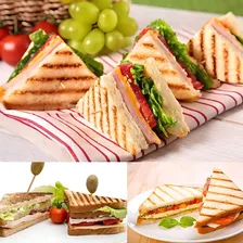 Sanduicheira elétrica Panini Toaster Sanduicheira elétrica cor preta Foto mini 3