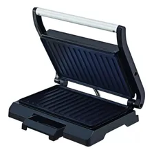 Sanduicheira Grill C/ Prensa Elétrica Homeland Cor Preto E Inox 220v Foto  mini 1