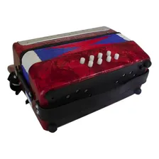 Sanfona Acordeon Infantil Profissional 8 Baixos Grande Foto mini 4