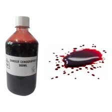 Sangue Falso Cenográfico LĂquido Maquiagem- 500 Foto mini 4