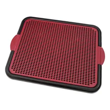 Sanitário Canino Toalete Ultracompra Pipi Vermelho Dog Pet Foto mini  2