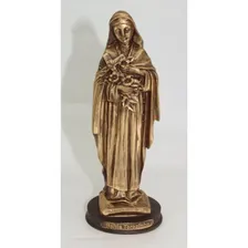Santa Terezinha - 20 Cm - Dourado Foto  mini 1