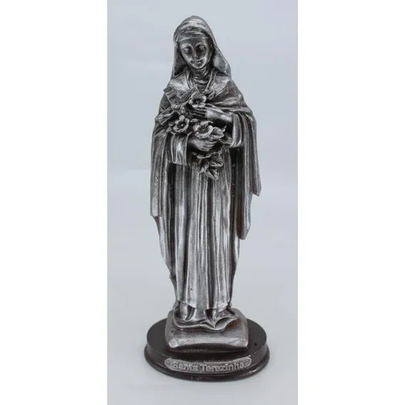 Santa Terezinha - 20 Cm - Prateado Foto 1