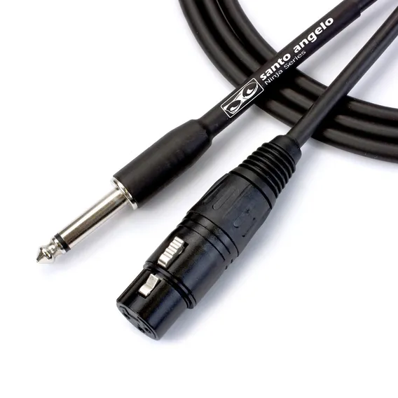 Santo Angelo Cabo P/ Microfone - P10 / Xlr F 3 Metros Foto 1