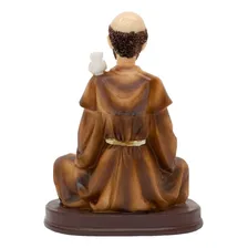 São Francisco Meditando 18.5cm - Enfeite Resina Foto mini 3