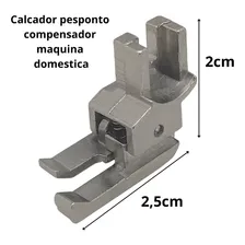 Sapata Calcador Pesponto Compensador Maquina Domestica Foto mini 3