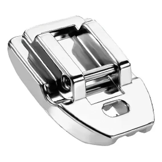Sapata Calcador Zíper Invisível Metal Singer Janome Foto 1