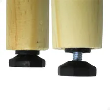 Sapata Niveladora Para Móveis Pé Pezinho Para Moveis Kit 4 Cor Preto Foto mini  3