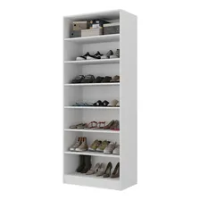 Sapateira Multiuso 2 Portas 6 Prateleiras 8700 Branco Ca Foto mini 3