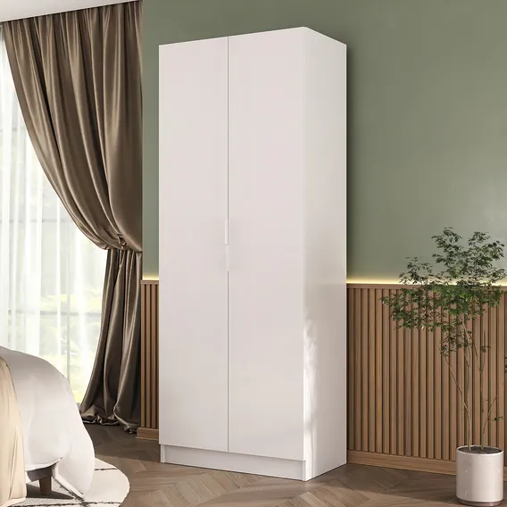 Sapateira Multiuso 2 Portas 6 Prateleiras 8700 Branco Ca Foto 1