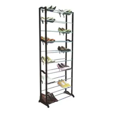 Sapateira Organizador Sapato Prateleira 20 Pares Desmontável Cor Preto Foto mini 1