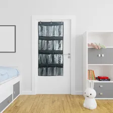 Sapateira Organizadora Infantil Porta E Parede Cor Preto Foto mini  2