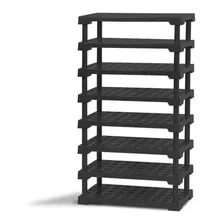 Sapateira Plástica Desmontável Organizadora Preto Foto mini 1