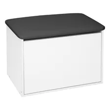 Sapateira Puff Baú Organizador Sapato Plasmobile 65cm Branco Foto mini  2