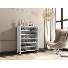 Sapateira Vertical Panamá Multiuso Branco Com RodÃzio Foto mini 2