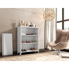 Sapateira Vertical Panamá Multiuso Branco Com RodÃzio Foto mini 3