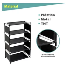 Sapateira Vertical Porta Sapatos Organizador 10 Pares Foto mini 4