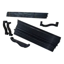 Sapateira Vertical Rack Prateleira Organizador Sapatos 150cm Cor Preto Foto mini 4