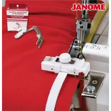 Sapatilha Aparelho Pregar Elástico Overlock Janome 8002d Foto mini 2