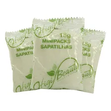Sapatilha Com Creme Esfoliante - 25 Pares - Kit Pedicure Foto mini 2