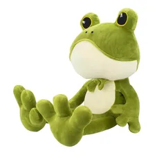 Sapo Pelucia 61cm Grande / Sapo Com Gravata Sapo Verde Foto mini 4