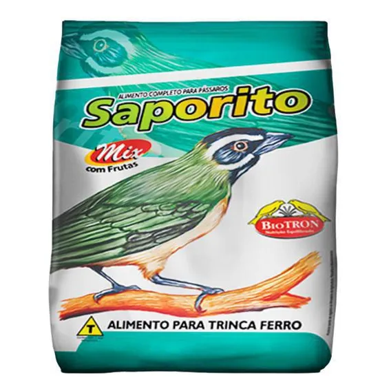 Saporito Mix Ração - Alimento Trinca Ferro 5kg Foto 1