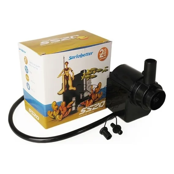 Sarlo Bomba Submersa 1.40mt Subida Hidroponia Fonte Aquario 220v Foto 1