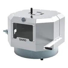 Saro Forno Assador De Pizza 40 Cm Italiano A Gás Compacto Cor Cinza Foto mini 4