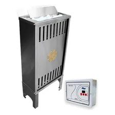 Sauna Seca Elétrica 6kw Inox Trifásica 220v Dig. Impercap Foto mini 1