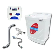 Sauna Vapor 6kw 220v Bif + Quadro Digital + Tubo Sodramar Foto  mini 1