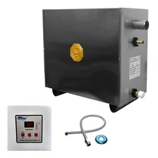 Sauna Vapor Elétrica 27kw Inox 380v Trif Digital Impercap 220V Foto mini 1