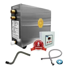 Sauna Vapor Impercap 12kw 220bi + Tubo Aço + Comando Digital 220V Foto mini 1
