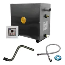 Sauna Vapor Impercap 21kw 220 Trif + Tubo Aço + Comando 220v Trifásico Foto  mini 1