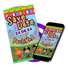 Save The Date Digital 3 Palavrinhas Foto mini 1