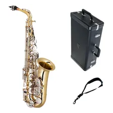 Sax Alto Eagle Sa 500 Laqueado C/ Chaves Niqueladas Cor Laqueado E Niquelado Foto mini  2
