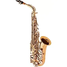 Sax Alto Eagle Sa 500 Laqueado C/ Chaves Niqueladas Cor Laqueado E Niquelado Foto  mini 1
