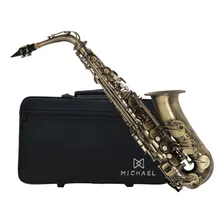 Sax Alto Michael Wasm31 Escovado Foto mini 1