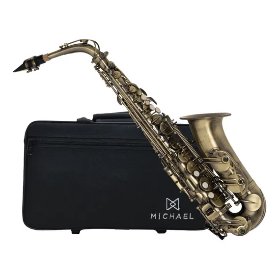 Sax Alto Michael Wasm31 Escovado Foto 1
