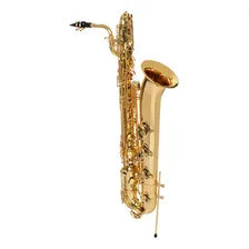 Sax Barítono Laqueado C/ La Grave Pézinho Estojo Schieffer Foto mini 1