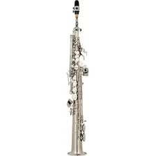 Sax Soprano Reto Eagle Sp502 N Sp502n Niquelado C/acessorios Foto mini  3