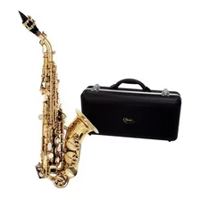 Sax Soprano Soprano Curvo Shelter Sft64331l Laqueado C/ Case Foto mini 1