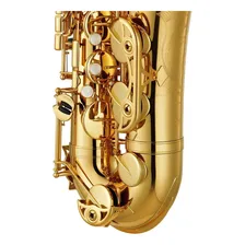 Sax Tenor Yamaha Yts480 Bb Bocal 4c Laqueado Dourado C/ Case Foto mini  3
